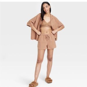 NWT Stars Above Cotton Gauze Shorts